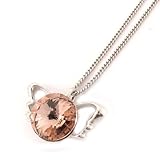 Designer-Schmuck, Handwerksfertigung, 'Haute Fantaisie Bijouterie' bescheinigt Schmuck, Französische Schöpfung, Sammlung : Les Ailes d'Ange, Farbe(n) : Pink, Material : silber, Zielgruppe : Damen