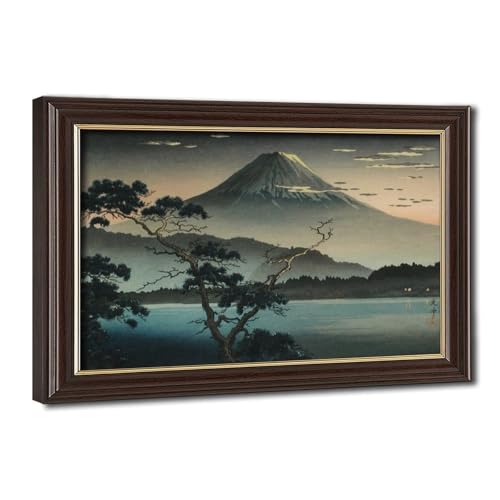 Decoration murale Fuji Tsuchiya Koitsu impression sur toile prete a suspendre 61x91