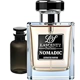 LaScenty NOMADIC Perfume Inspired by Ombre Nomade Cologne for Men & Perfume for Women 50ml | Extrait de Parfum | Long-Lasting Smoky Oud Amber Rose Scent | Bold, Mysterious Unisex Fragrance