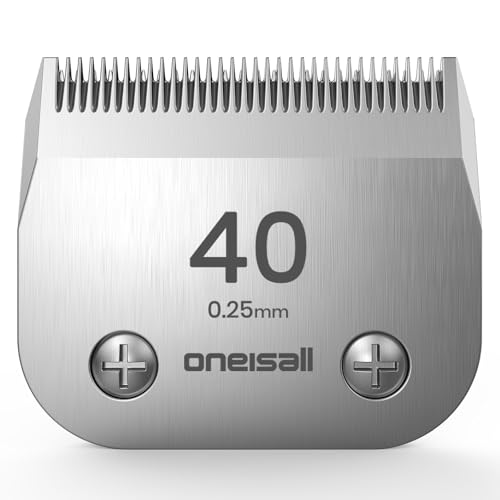 oneisall Professional Dog Grooming Clippers Replacement Blade 40