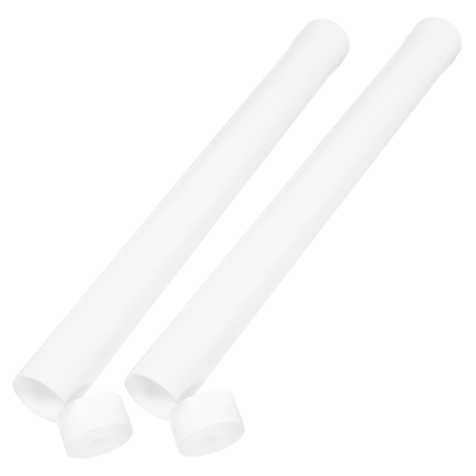 OFFSCH Poster Tubes Mailing 2pcs Large Round Decorative Painting Tube Storage Drawing