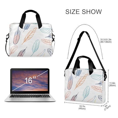 Funda para laptop con asa y correa, 13-15.6 pulg miniatura 3