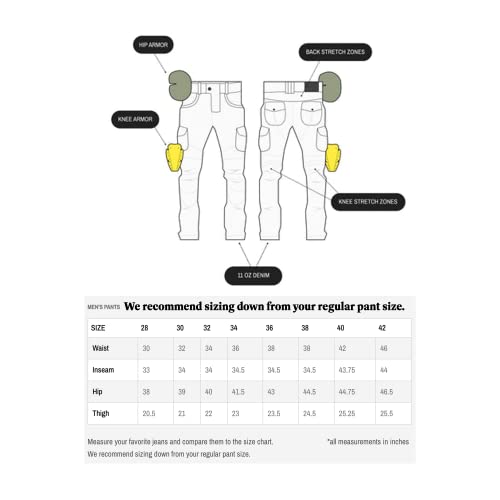 Nbt Clothing Protective Motorcycle Pants Removable Hip And Knee Pads Ce Armor Jeans With Stretch For Ultimate Comfort Black #TOP1