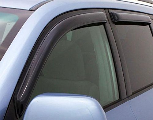 Corvette Central Exterior Wind Deflectors Sun Visors Rain Guards Trim Cover Set For Chevrolet Chevy Suburban 2015 2016 2017 2018 2019 #TOP4