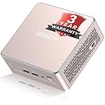 GEEKOM A5 Mini PC (3-Year Coverage) with AMD Ryzen 5 7430U, 16GB RAM(Expandable, Not LPDDR), 512GB NVMe SSD, Windows 11 Pro Desktop Computer, 8K Quad Display, HDMI 2.0, SD 4.0 Slot, Bunsiness Home