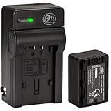 BM Premium VW-VBK180 Battery and Charger for Panasonic HC-V10 HC-V100 HC-V500 HC-V600M HC-V700 HDC-HS40 HS40K HS60 HS60K HS80 HS80K SDR-T76 Camcorders