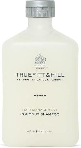 Truefitt &amp; Hill Hair Management Coconut Shampoo 365ML | Suitable For All Hair Types | Best For Normal-Dry-Itchy-Flaky Scalp