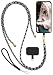 Produktbild moex Unleash für Fairphone 5  Handykette mit Karabiner, Umhängeband schnell abnehmbar  Smartphone Necklace mit Pad für Hüllen, Kette zum Umhängen in Camo Grün