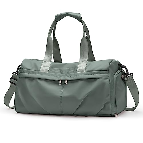 Seeksop Gym Bag For Women And Men, Workout Bag For Sports Waterproof Dufflebag With Shoe And Wet Clothes Compartments #TOP3