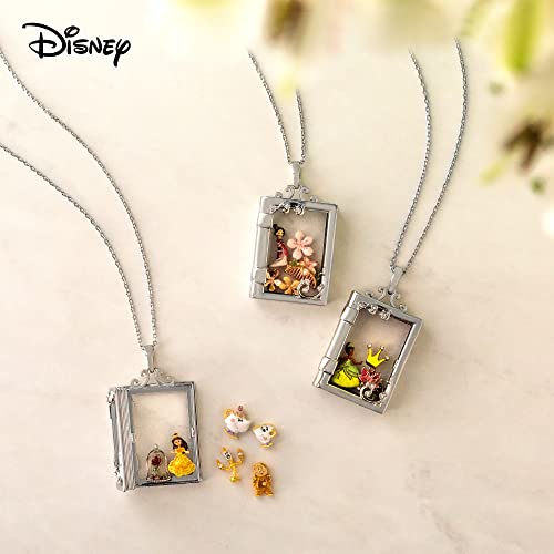 Disney Princess Storybook Living Locket Set - Belle From Beauty And The Beast 16-19" #TOP1
