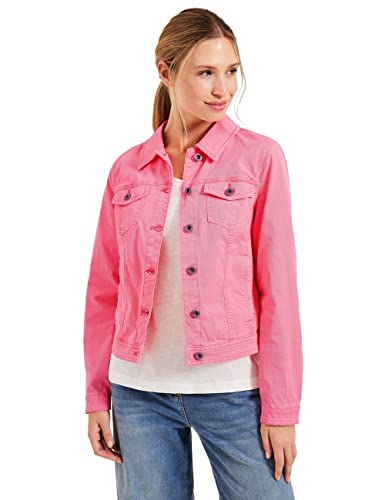 Preisvergleich Produktbild Cecil Damen B211887 Jeansjacke, Soft neon pink, XS