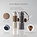 1Zpresso K-Ultra Manual Coffee Grinder Iron Gray with Carrying Case, Assembly Consistency Grind Stainless Steel Conical Burr, Foldable Handle, Numerical External Adjustable Setting, All-Round Grinder