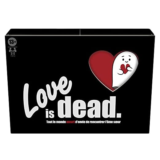 Hasbro Gaming Love is Dead Kartenspiel für Erwachsene und Jugendliche, leichtes Strategiespiel für 2 bis 5 Spieler, ab 13 Jahren
