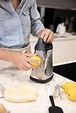 KitchenAid Czterostronna Tarka do Sera, Stal Nierdzewna, 16,5 × 13 × 26 cm
