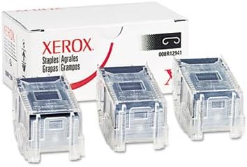 Xerox Part# 008R12941 Staple Cartridge 3Pack (OEM 8R12941) 5,000 Staples Ea.