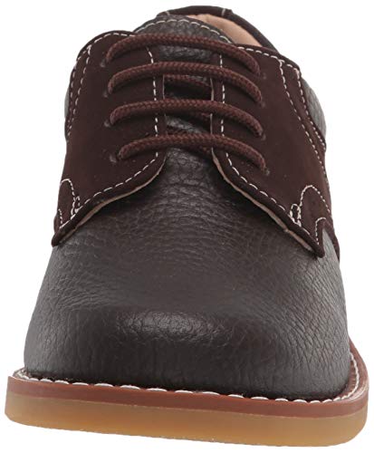 Elephantito Boys' European Oxford, Brown , 11.5 Medium Us #TOP1