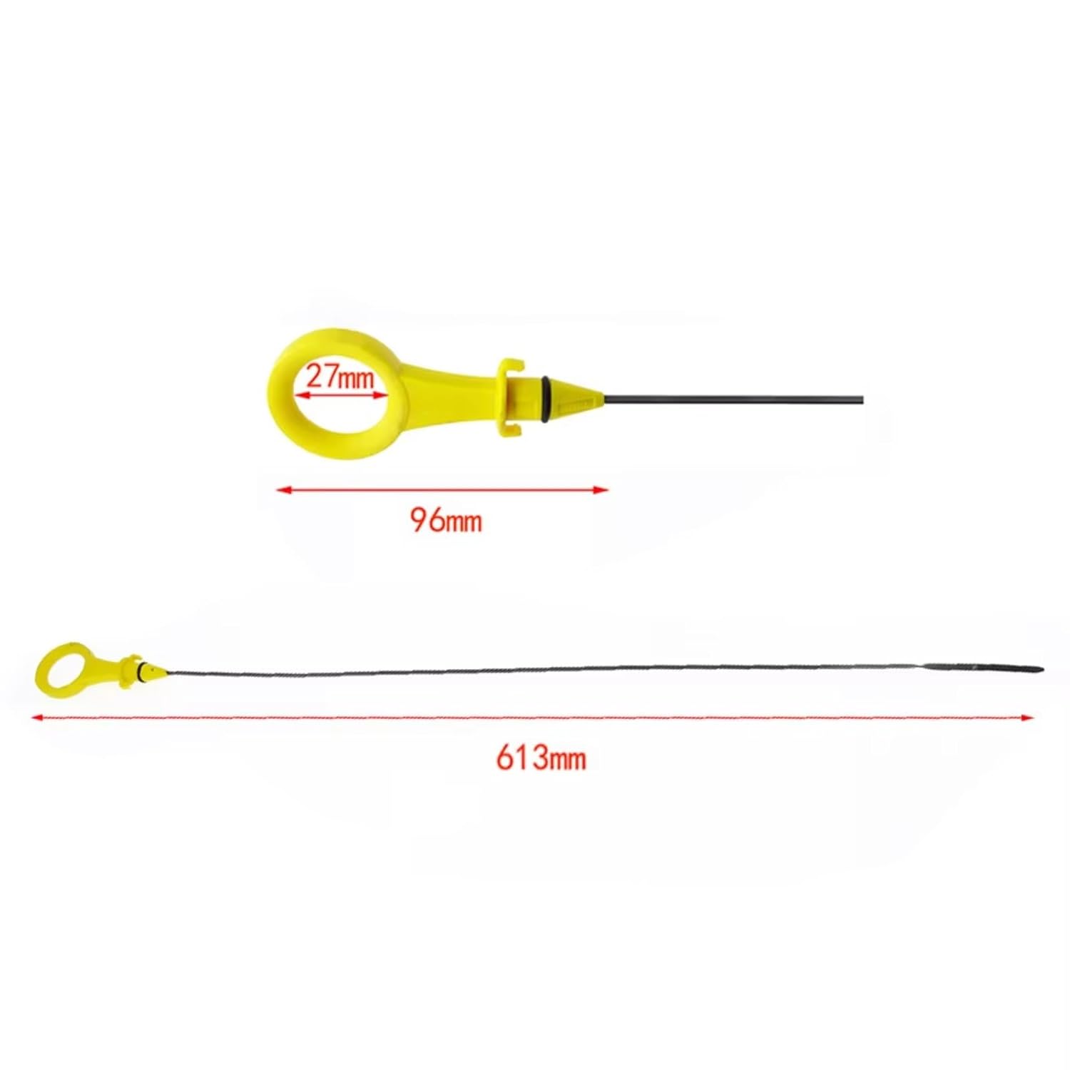 Engine Oil Level Dipstick for Miata 1999-2005 Accurate Reading Durable | Compatible with Mazda, BP4W10450, Clear Markings, Heat Resistant, Direct Replacement, Easy Installation, Sturdy Build