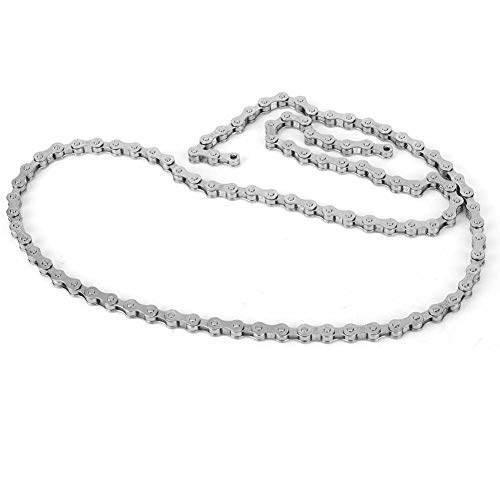 Bicycle Chain, Single Speed Bike Chain Durability High Carbon Stainless Steel Chain For Mountain Folding Bikes Cycling Accessory #TOP4