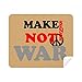 Make Sense Not War Love Peace World Cleaning Cloth Screen Cleaner 2pcs Suede Fabric