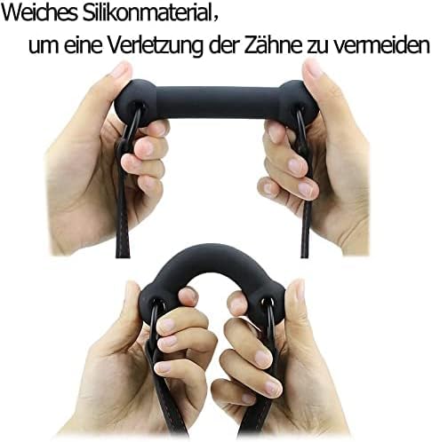Eysilk Knebel Mundknebel Silikon Knochenknebel Ballknebel Hundeknochen Fetisch Sex Spielzeug