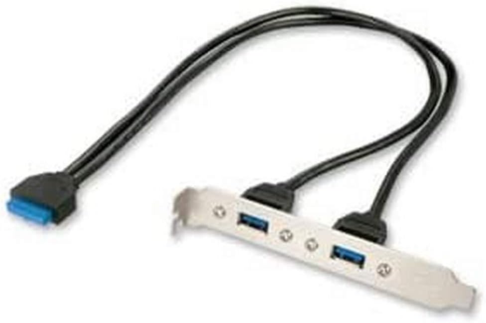 LINDY 2 Port USB 3.0 PC Back Plate (33096)