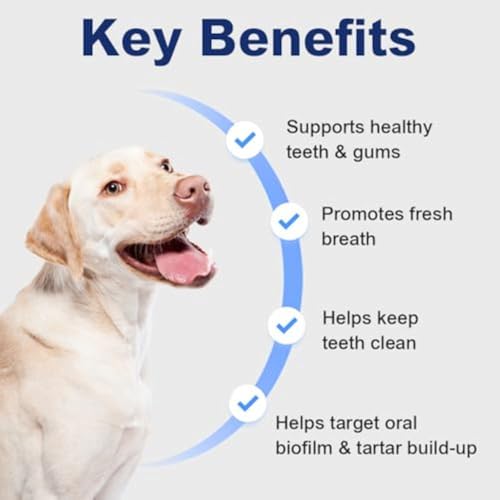 Image of Seven777 Pet Dental Powder,Teeth Cleaning Powder for Dogs and Cats, Plaque & Bad Breath Off,Dental Care Supplies for Small, Medium, Large Dogs and Cats