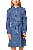 esprit jeanskleid  edc by ESPRIT Damen 088CC1E015 Kleid, Blau (Blue Medium Wash 902), Large