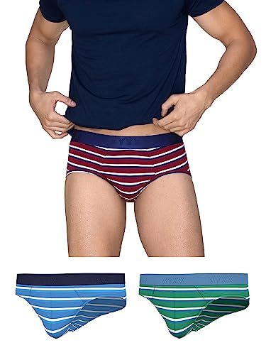 Image of XYXX Cloudsoft Micromodal Stripes Linea Briefs for Men