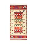 Anudado a mano. Kilim Carpets by Jalal Alfombra Kilim Fine 336 Rojo/Multicolor 160 x 230 cm