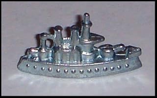 Hasbro Monopoly Classic Battleship Token/Piece