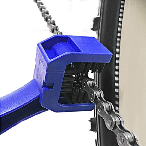 Escova de bicicleta, 3 peças de escovas de limpeza de bicicleta, ferramenta de limpeza de roda denta