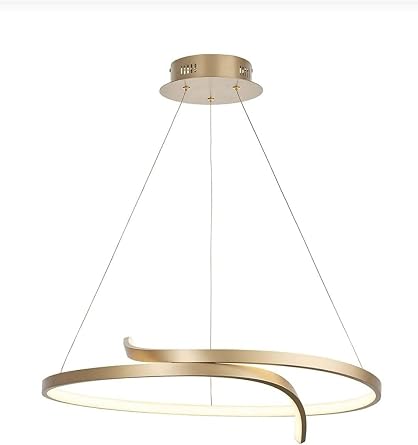 Fer Avize Yaren Modern Tasar m Eskitme Renk Beyaz Ledli Cafe - Mutfak - Salon Led Avize