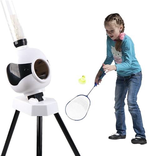 NYMFEA Automatic Badminton Serve Machine, Portable