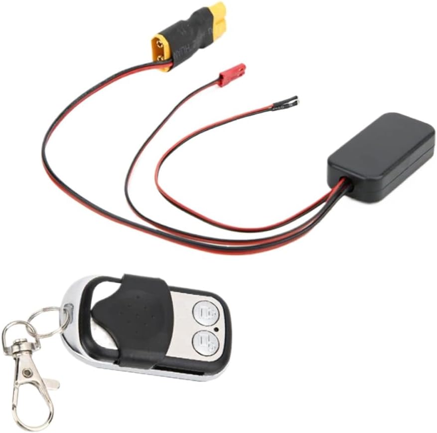 Hoping Wireless Remote Control Winch Controller Compatible with 90046 Kit Xt60 Lasting Remote Control Car