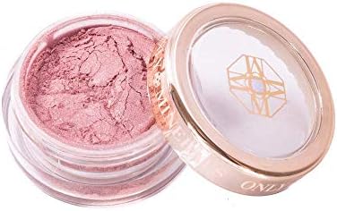 ONLY MINERALS - 100% Natural Loose Powder Blush with Minerals, 0.04 oz, Soft and Lightweight, Pink