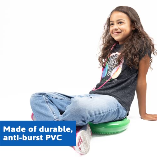 Image of Active Chairs Wobble Seat Cushion, Flexible Seating for Focus and Fitness, 13.39 inch Diameter