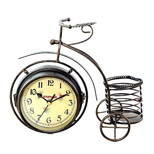 Horloge de vélo rétro silencieuse : dites adieu aux bruits de tic-tac dans votre bureau