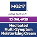 MG217 Medicated Moisturizing Psoriasis Cream with 3% Salicylic Acid, Multi-Symptom, Fragrance Free, 3.5 Fl Oz