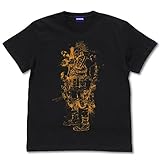 コスパ ドロヘドロ（原作版） ナイフを持ったカイマン Tシャツ BLACK Lサイズ