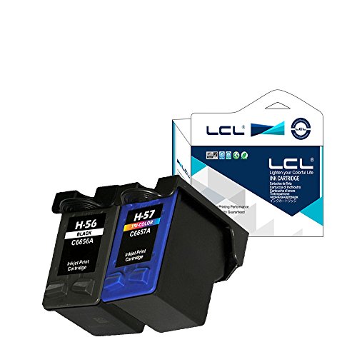 LCL(TM) 56 57 C6656AE C6657AE (2-Pack Nero