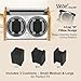 Watch Winder Smith Quiet Bamboo Watch Winder 2 for Automatic Watches, Vertical Rest Timer Function for Easy Glance