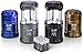 VP TEK Collapsible LED Lantern with Ultra Bright 300 Lumens COB Technology (4 Pack)