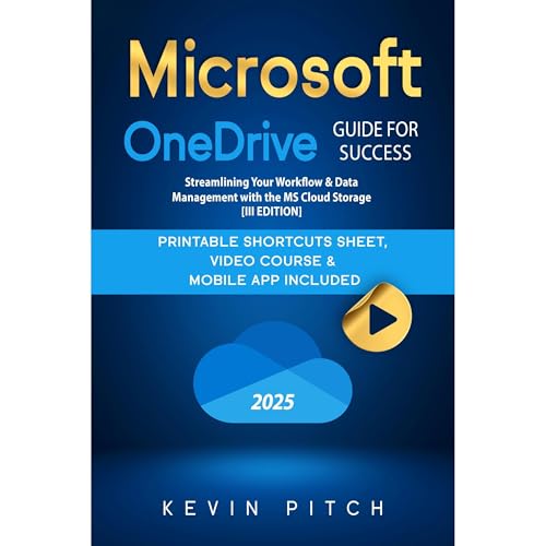 Microsoft OneDrive Guide for Success Audiobook By Kevin Pitch cover art