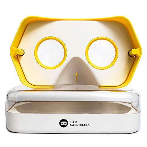 DSCVR VR Headset | The Best Virtual Reality Goggles for iPhone and Android | Google Cardboard v2 Inspired | Cool and Unique Travel Gift Under 25 Dollars
