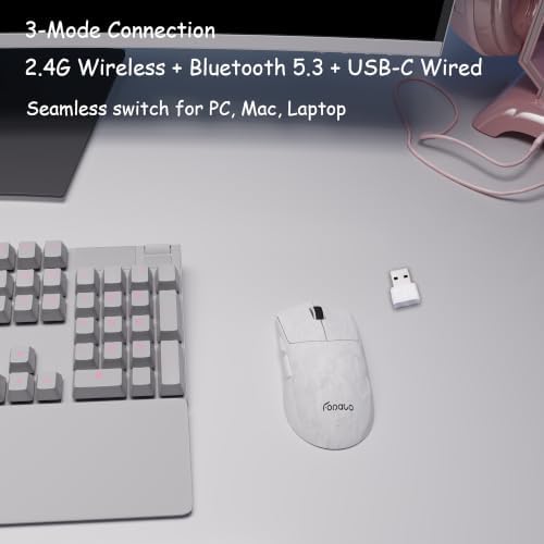 Wireless Lightweight Mouse Ergonomic 2.4 G Bluetooth Gaming Mouse — 사진 5