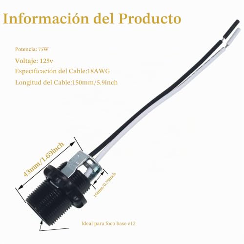Socket E12 8 Imagen adicional