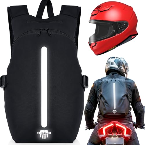 Nomad Motorcycle Backpack with Helmet & Laptop Compartments