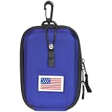 CRAFTSMAN GOLF Blue Rangefinder Case USA Flag Hard Shell for Tectectec Callaway, Universal Range...