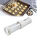 Electric Cookie Press, DIY Cookie Maker Set with 12 Molds and 4 Decorating Nozzles Electric Cookie Decorating Tool for Cake Dessert DIY Maker and Baking Decoration Supplies