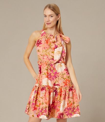 Vince Camuto Printed Trapeze Float Dress4